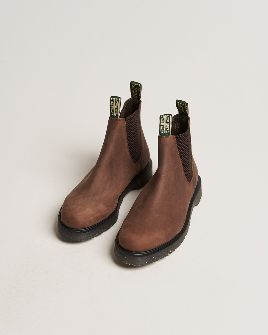 Homme | Loake 1880 Mccauley Heat Sealed Chelsea Brown Nubuck | Loake Shoemakers | Loake 1880 Mccauley Heat Sealed Chelsea Brown Nubuck
