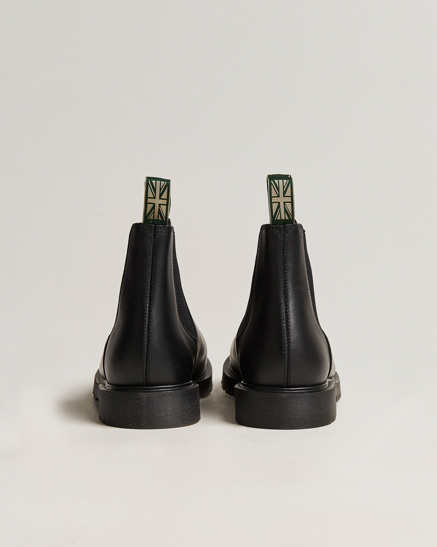 Heren | Laarzen | Loake Shoemakers | Loake 1880 Mccauley Heat Sealed Chelsea Black Leather