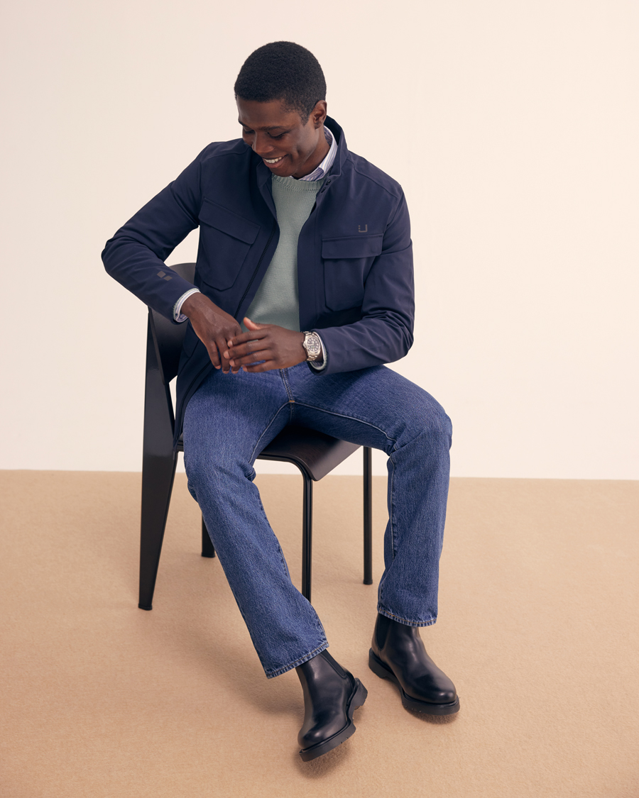 Heren | Laarzen | Loake Shoemakers | Loake 1880 Mccauley Heat Sealed Chelsea Black Leather