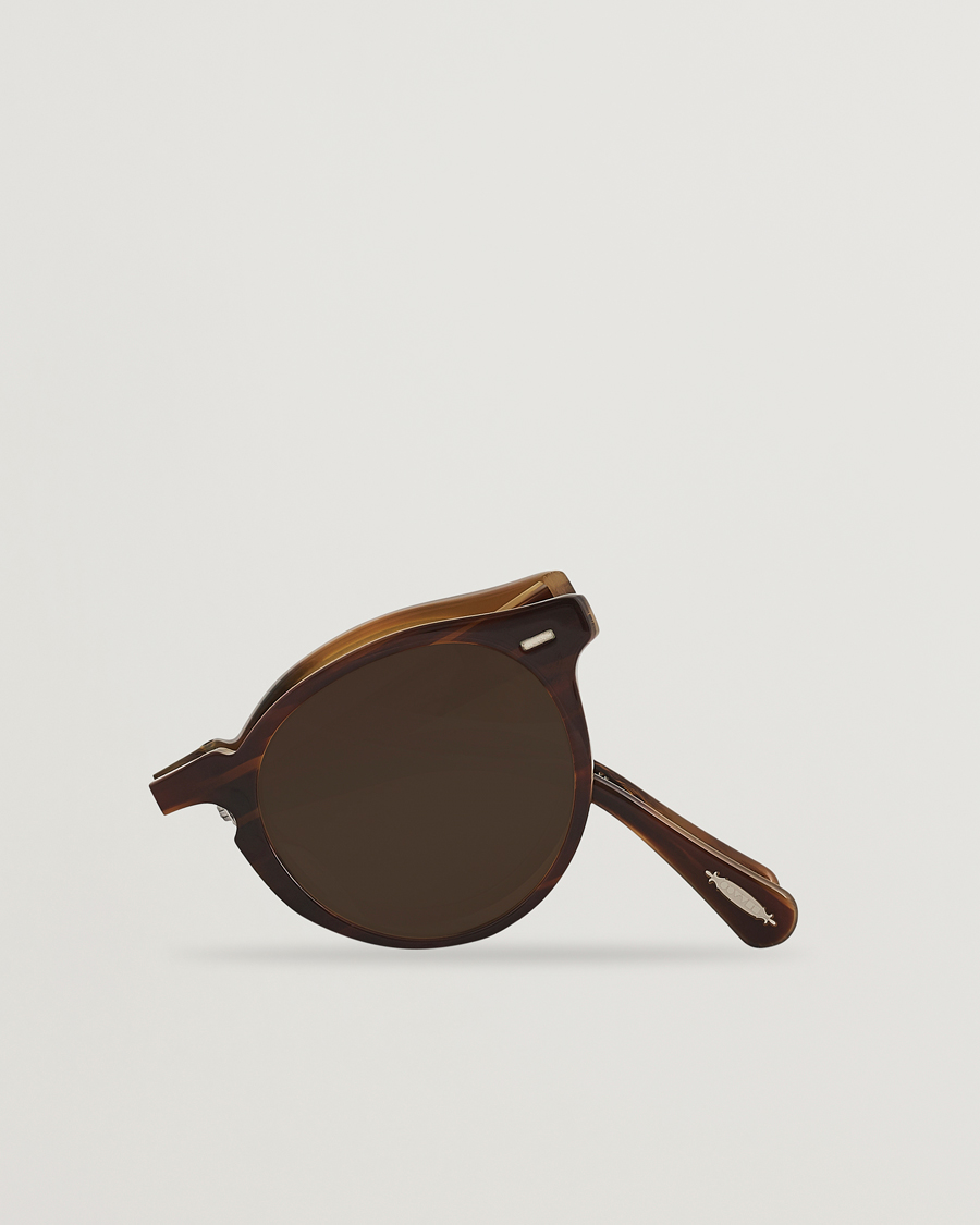 Heren | Oliver Peoples Gregory Peck 1962 Folding Sunglasses Dark Brown | Oliver Peoples | Gregory Peck 1962 Folding Sunglasses Dark Brown