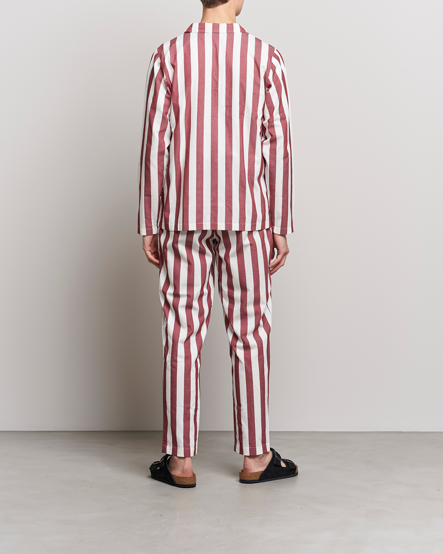 Homme | | Nufferton | Uno Striped Pyjama Set Red/White