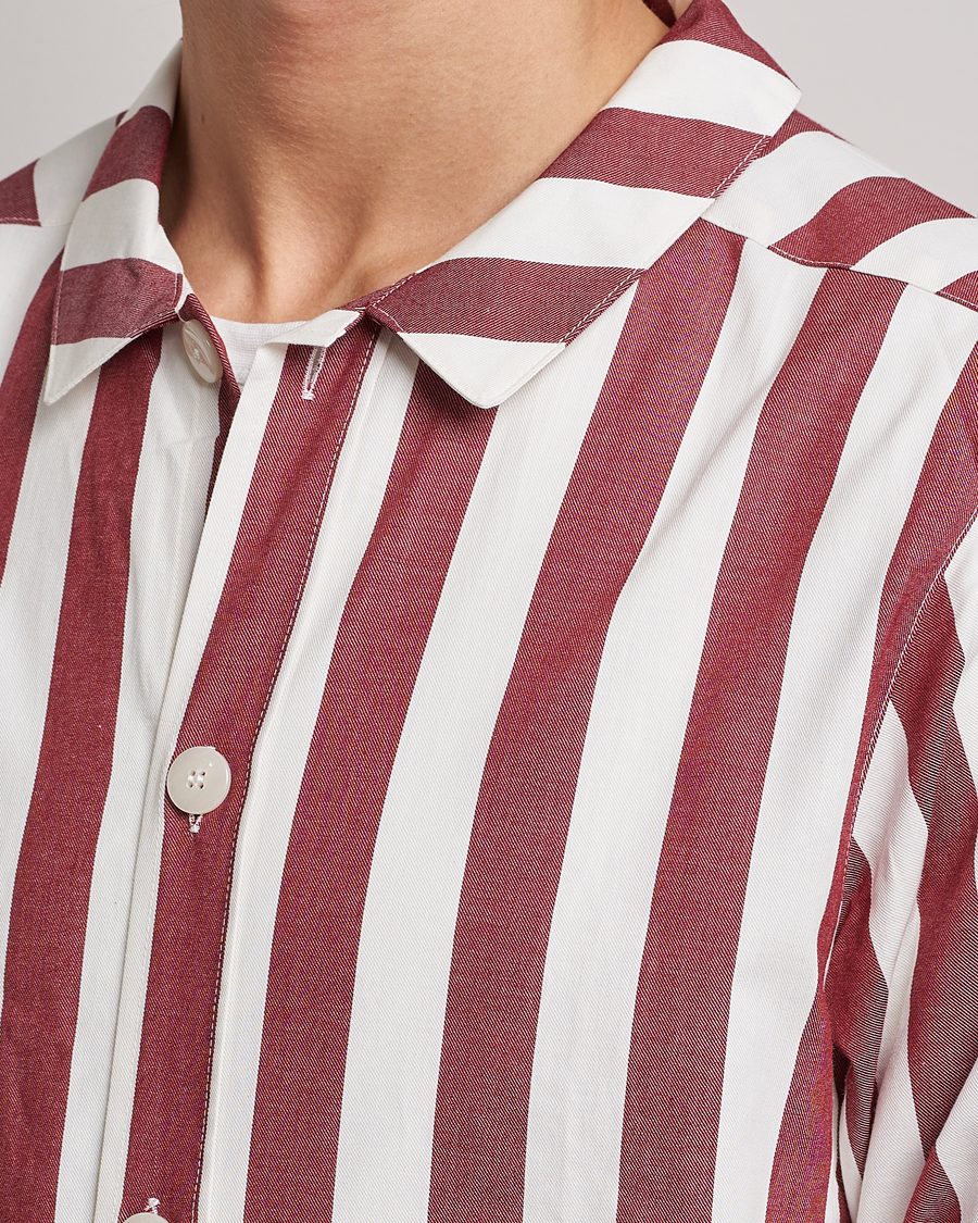 Homme | | Nufferton | Uno Striped Pyjama Set Red/White