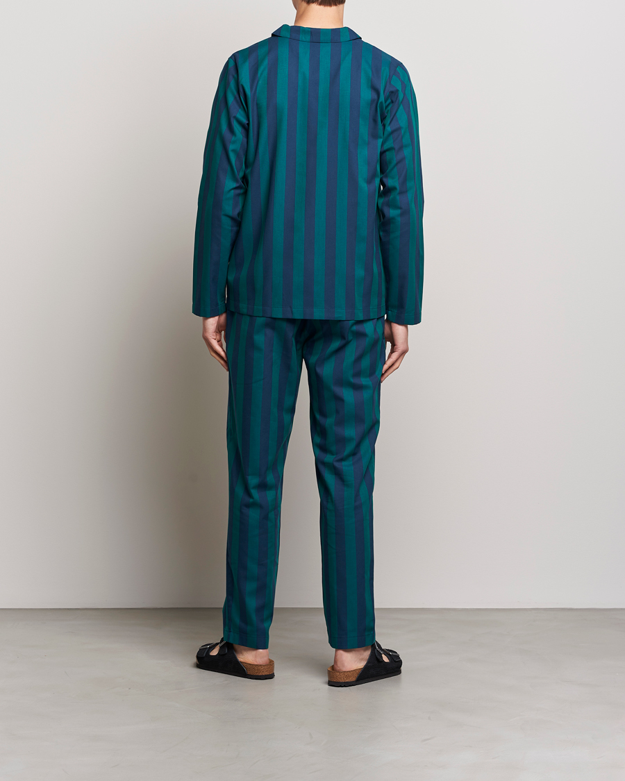 Homme | | Nufferton | Uno Striped Pyjama Set Blue/Green