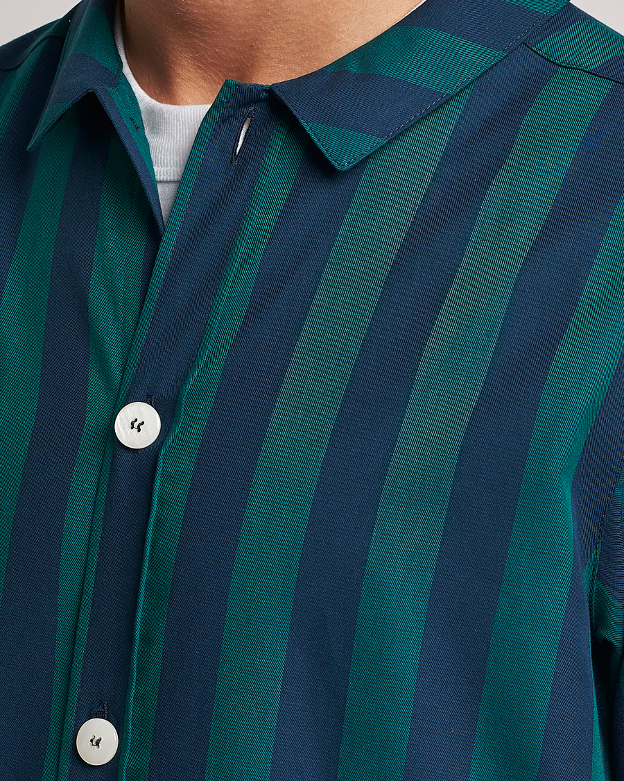 Homme | | Nufferton | Uno Striped Pyjama Set Blue/Green