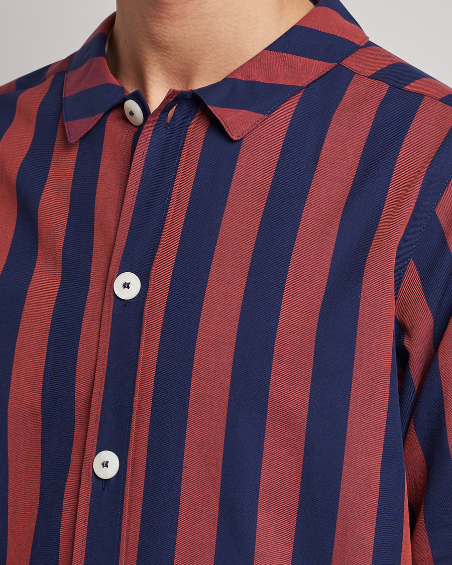 Heren | | Nufferton | Uno Striped Pyjama Set Blue/Red