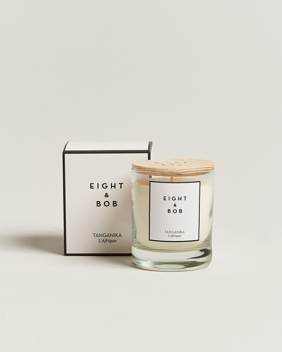 Heren | Geurkaarsen | Eight & Bob | Tanganika Scented Candle 230g