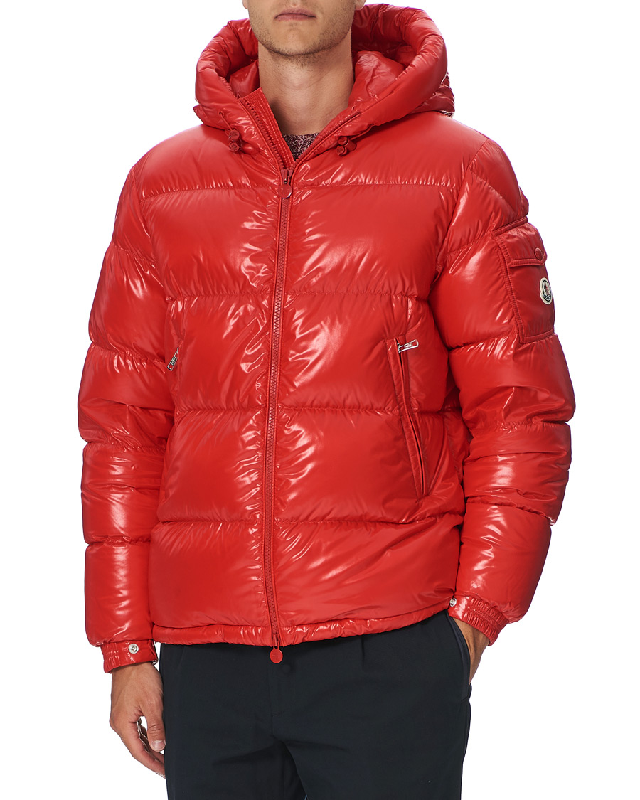Homme | Manteaux Et Vestes | Moncler | Ecrins Gloss Down Jacket Red