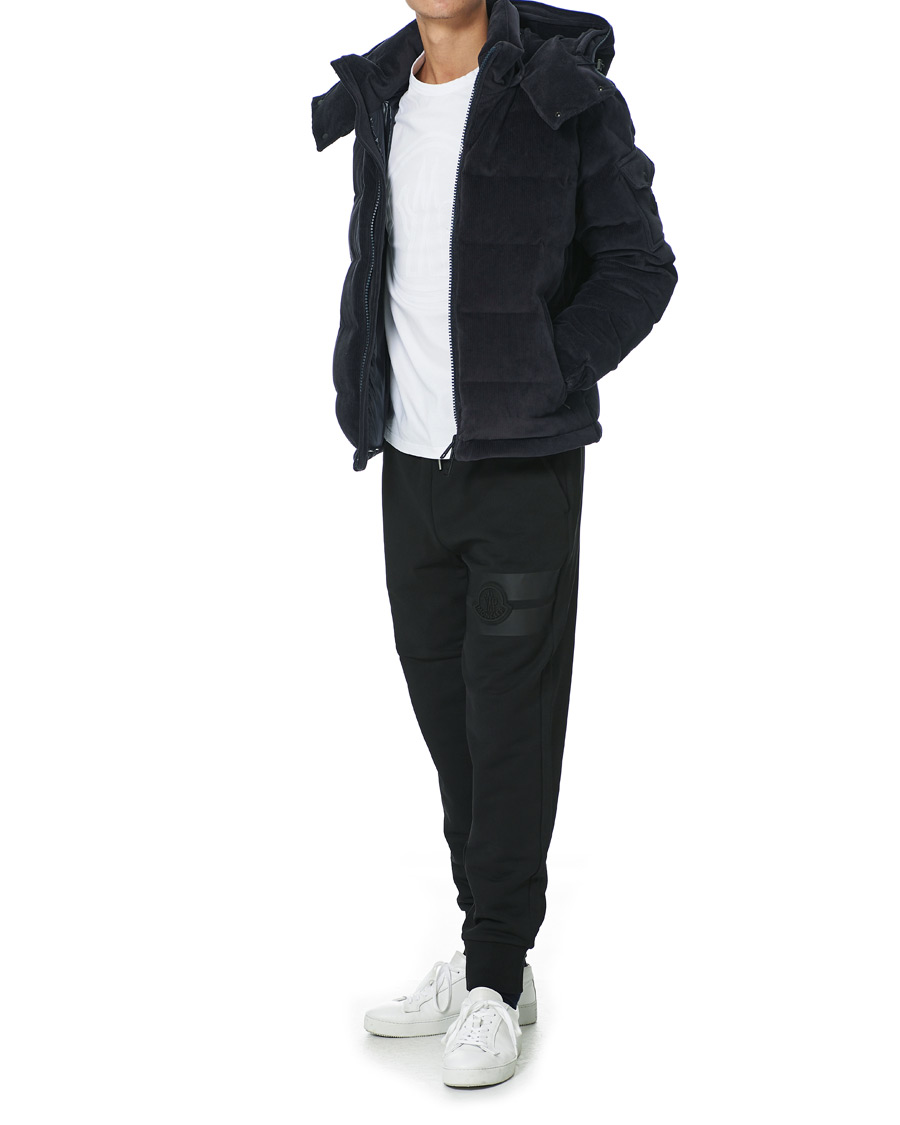 Homme | Manteaux Et Vestes | Moncler | Maya Corduroy Down Jacket Navy