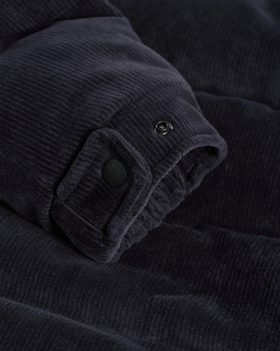 Homme | Manteaux Et Vestes | Moncler | Maya Corduroy Down Jacket Navy