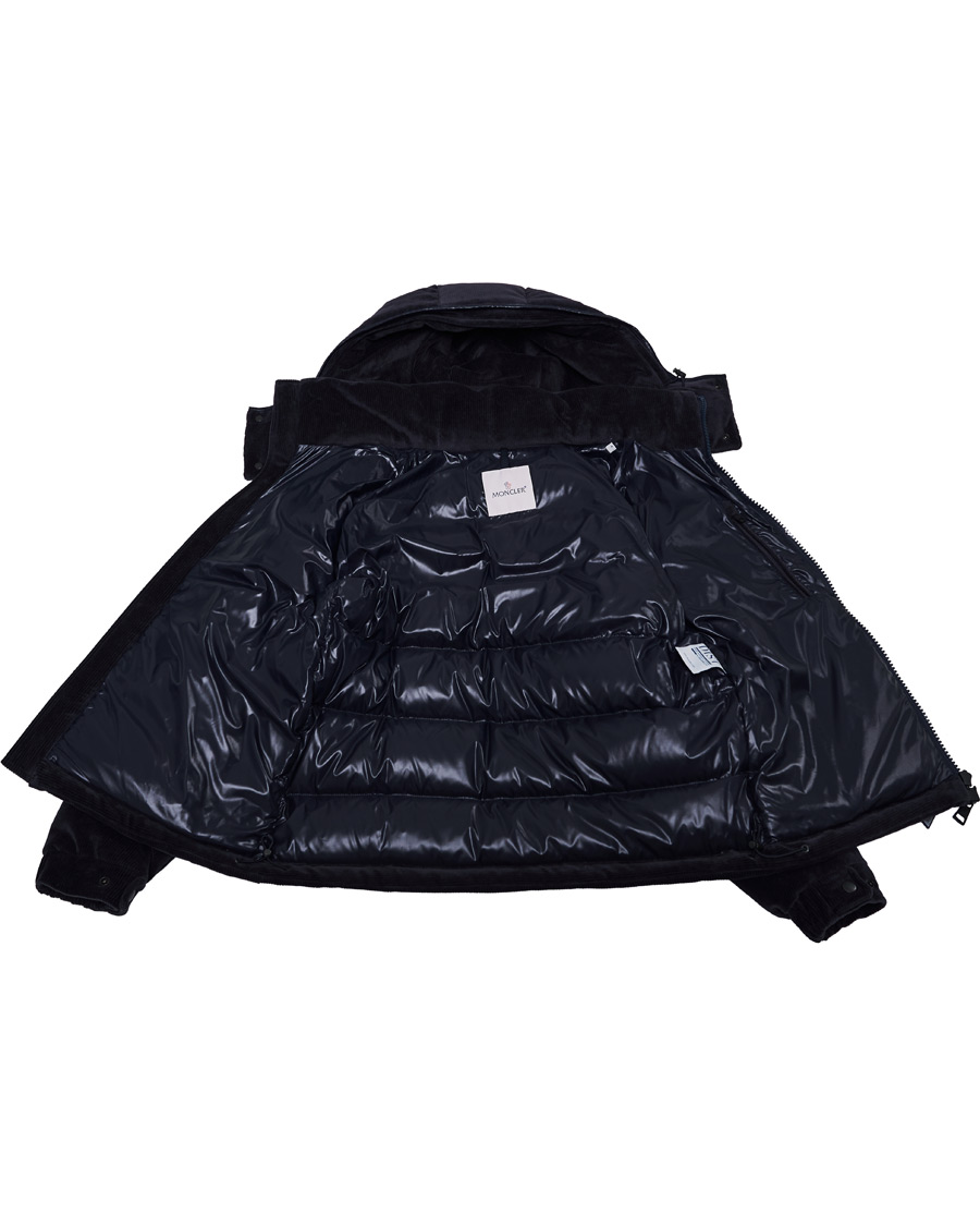 Homme | Manteaux Et Vestes | Moncler | Maya Corduroy Down Jacket Navy