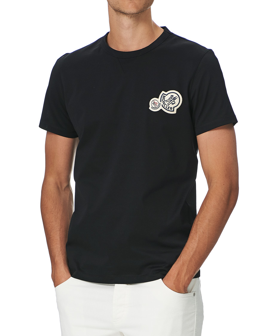Homme | T-shirts | Moncler | Patch Logo Tee Black