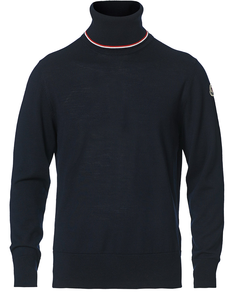 Homme | Pulls Et Tricots | Moncler | Wool Turtleneck Navy