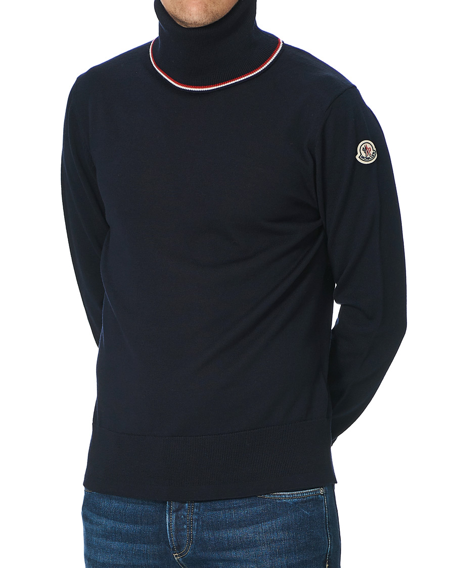 Homme | Pulls Et Tricots | Moncler | Wool Turtleneck Navy