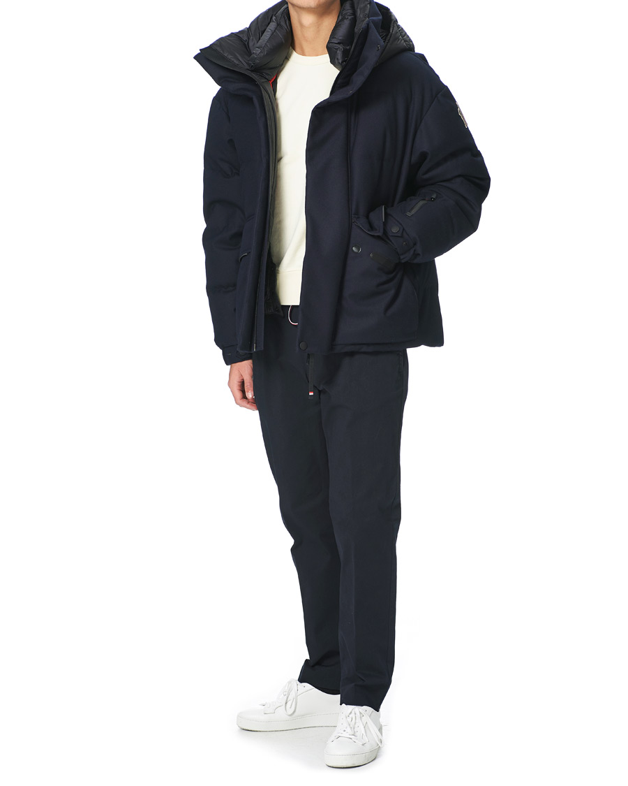 Homme | Manteaux Et Vestes | Moncler Grenoble | Gressan English Flannel Down Jacket Navy