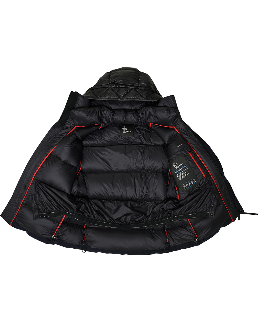 Homme | Manteaux Et Vestes | Moncler Grenoble | Gressan English Flannel Down Jacket Navy