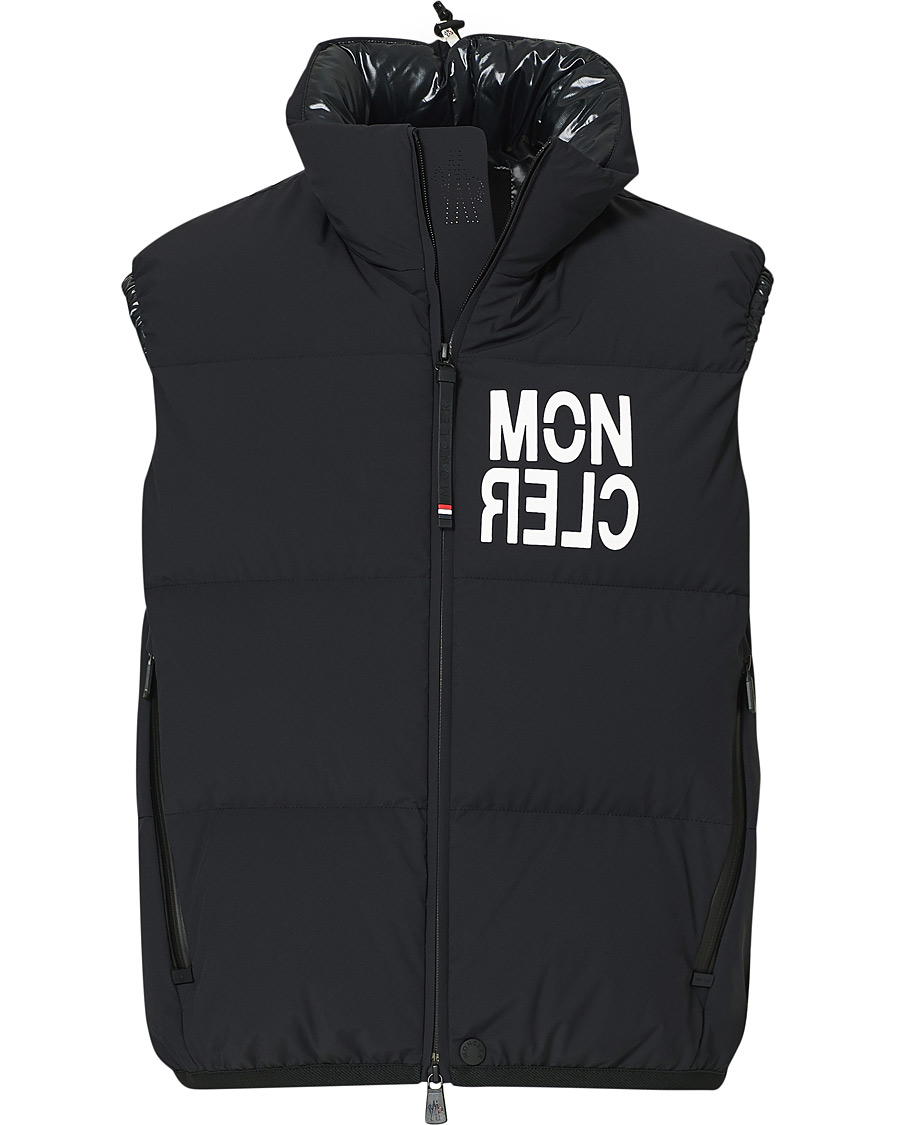 Homme | Manteaux Et Vestes | Moncler Grenoble | Nantaux Tech Down Gilet Black