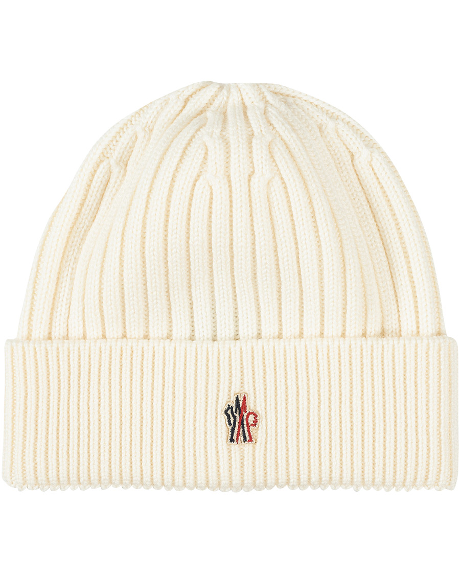 Homme | Moncler Grenoble Beretto Beanie White | Moncler Grenoble | Beretto Beanie White