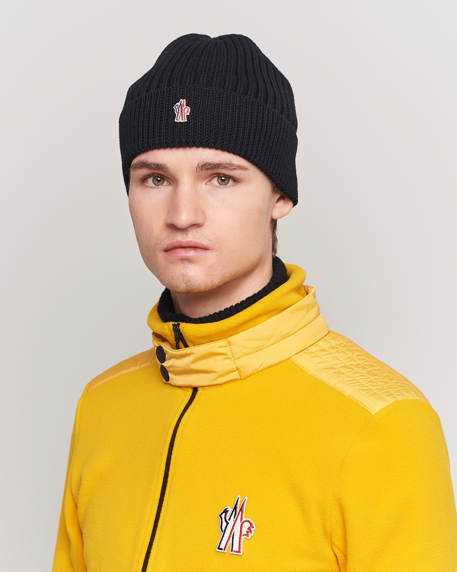 Homme | Moncler Grenoble Beretto Beanie Black | Moncler Grenoble | Beretto Beanie Black