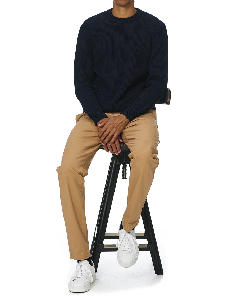 Homme | Pantalons | Club Monaco | Connor Cotton Stretch Chino Brown