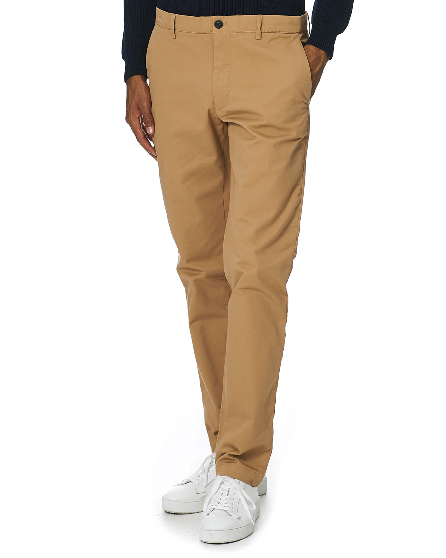Homme | Pantalons | Club Monaco | Connor Cotton Stretch Chino Brown