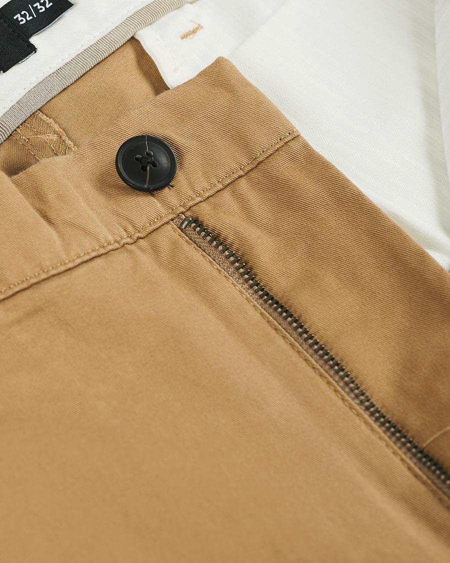 Homme | Pantalons | Club Monaco | Connor Cotton Stretch Chino Brown