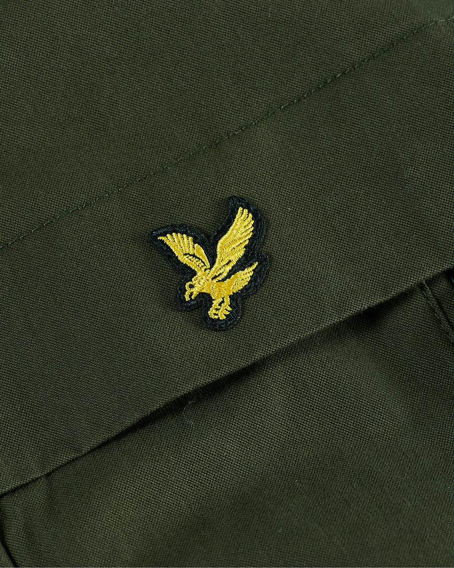 Homme | Manteaux Et Vestes | Lyle & Scott | Winter Weight Micro Fleece Parka Olive