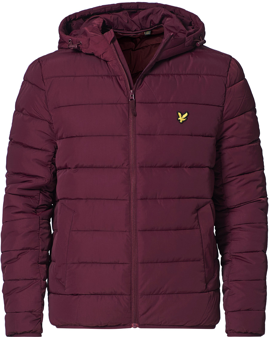 Homme | Manteaux Et Vestes | Lyle & Scott | Lightweight Puffer Jacket Burgundy