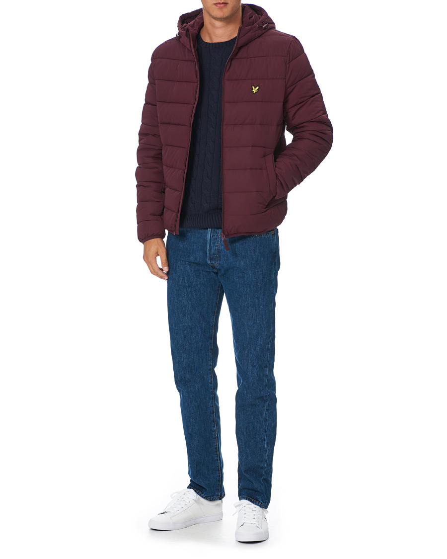 Homme | Manteaux Et Vestes | Lyle & Scott | Lightweight Puffer Jacket Burgundy