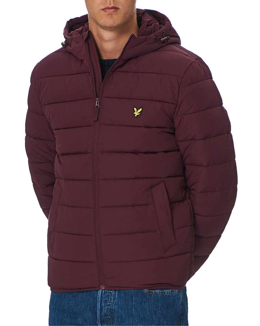 Homme | Manteaux Et Vestes | Lyle & Scott | Lightweight Puffer Jacket Burgundy
