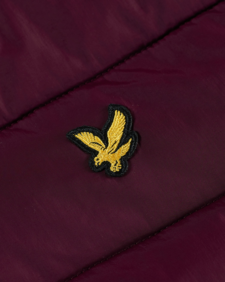 Homme | Manteaux Et Vestes | Lyle & Scott | Lightweight Puffer Jacket Burgundy