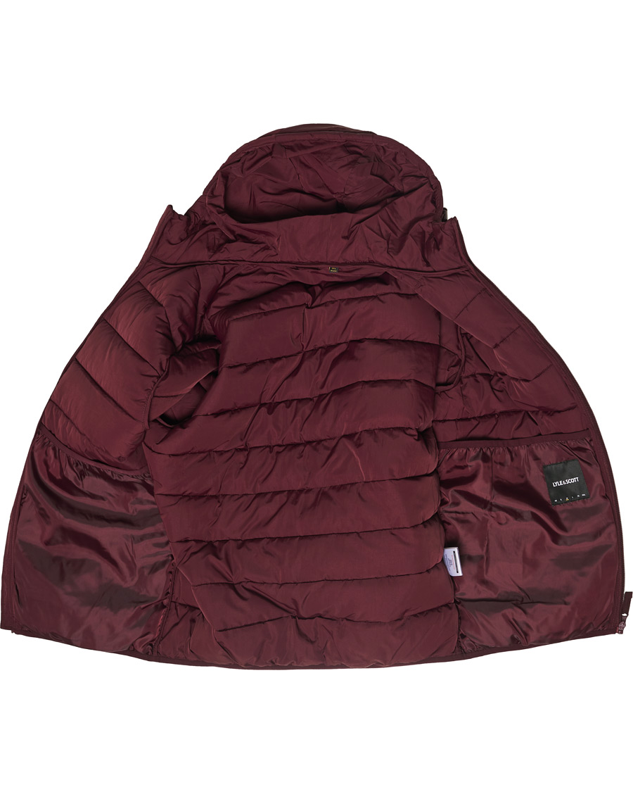 Homme | Manteaux Et Vestes | Lyle & Scott | Lightweight Puffer Jacket Burgundy
