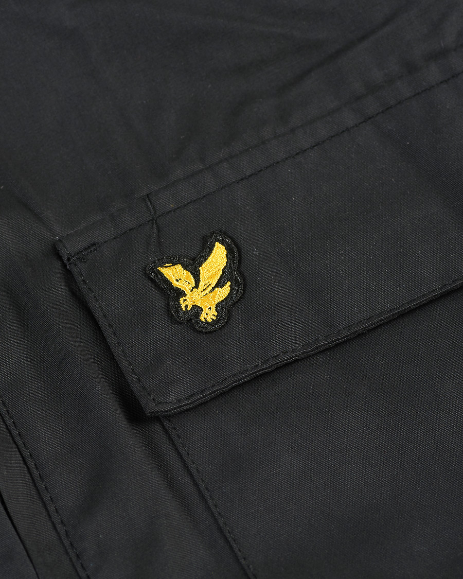 Homme | Chemises | Lyle & Scott | Cotton/Nylon Overshirt Jet Black