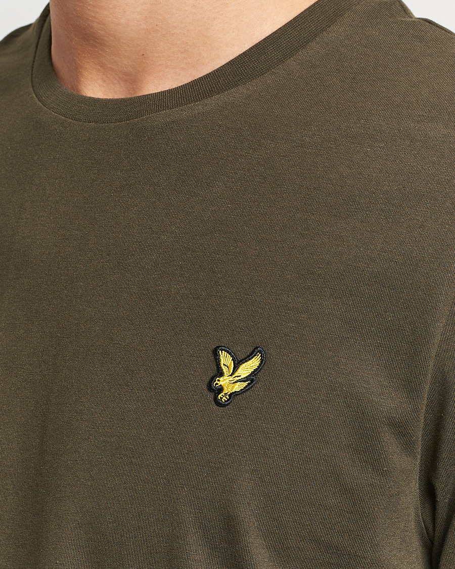 Homme | T-shirts | Lyle & Scott | Cotton Crew Neck T-Shirt Olive