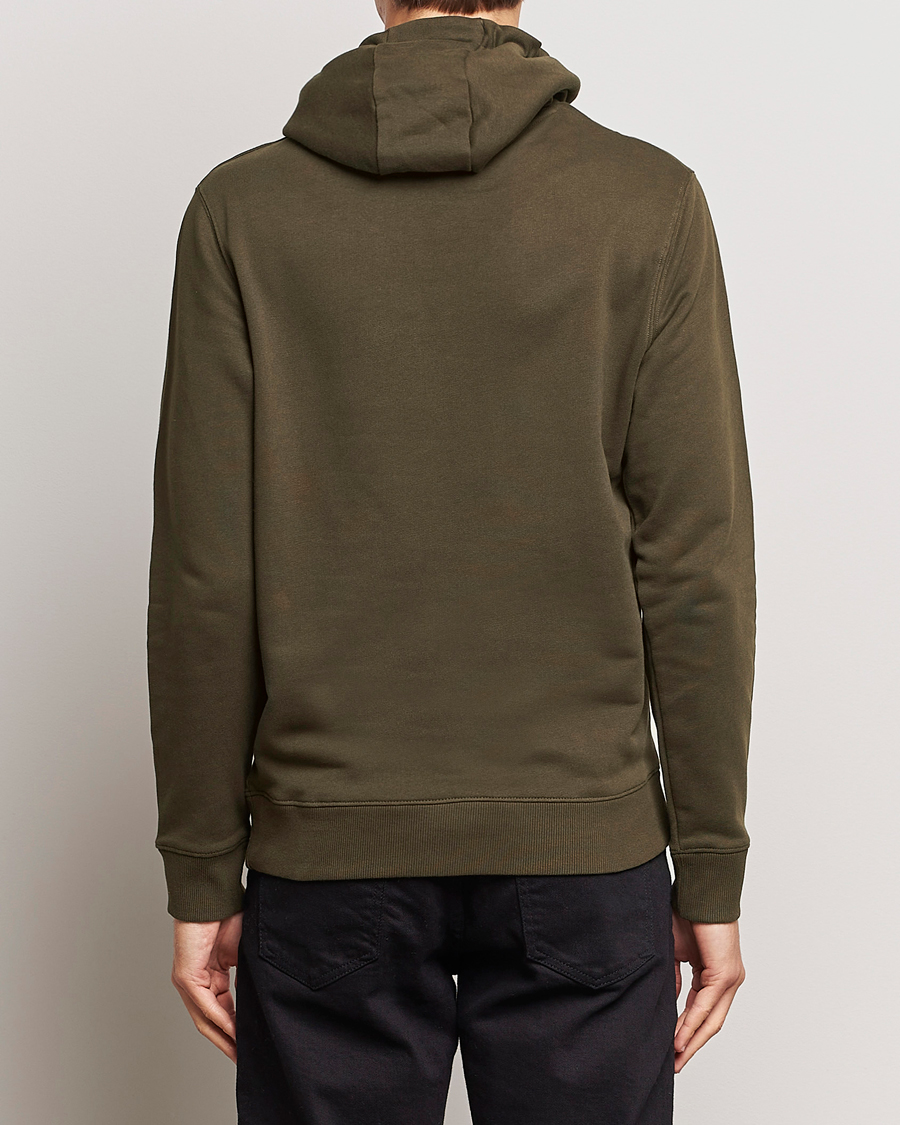 Homme | Pulls Et Tricots | Lyle & Scott | Organic Cotton Pullover Hoodie Olive