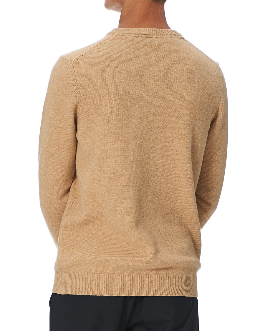 Homme | Pulls Et Tricots | Lyle & Scott | Lambswool Crew Neck Pullover Tan Marl
