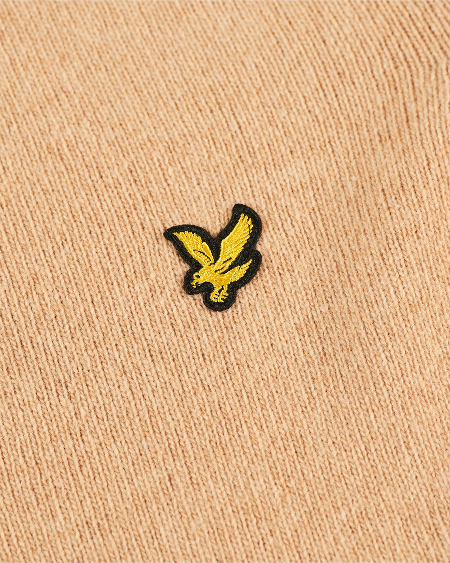 Homme | Pulls Et Tricots | Lyle & Scott | Lambswool Crew Neck Pullover Tan Marl