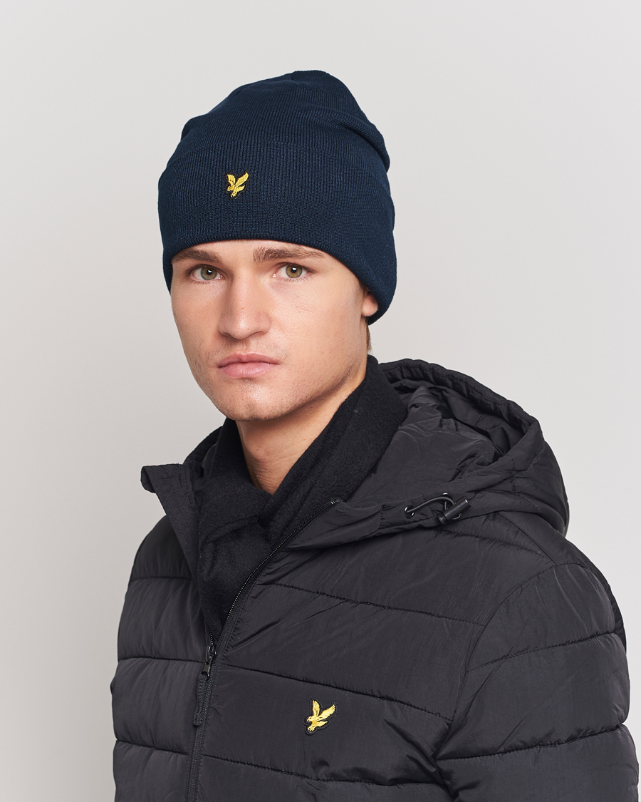 Homme | Lyle & Scott Beanie Dark Navy | Lyle & Scott | Beanie Dark Navy