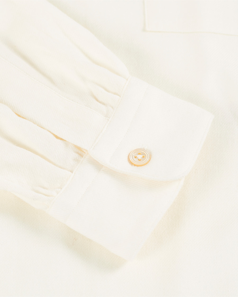 Homme | Chemises | Camoshita | Band Collar Shirt Off White