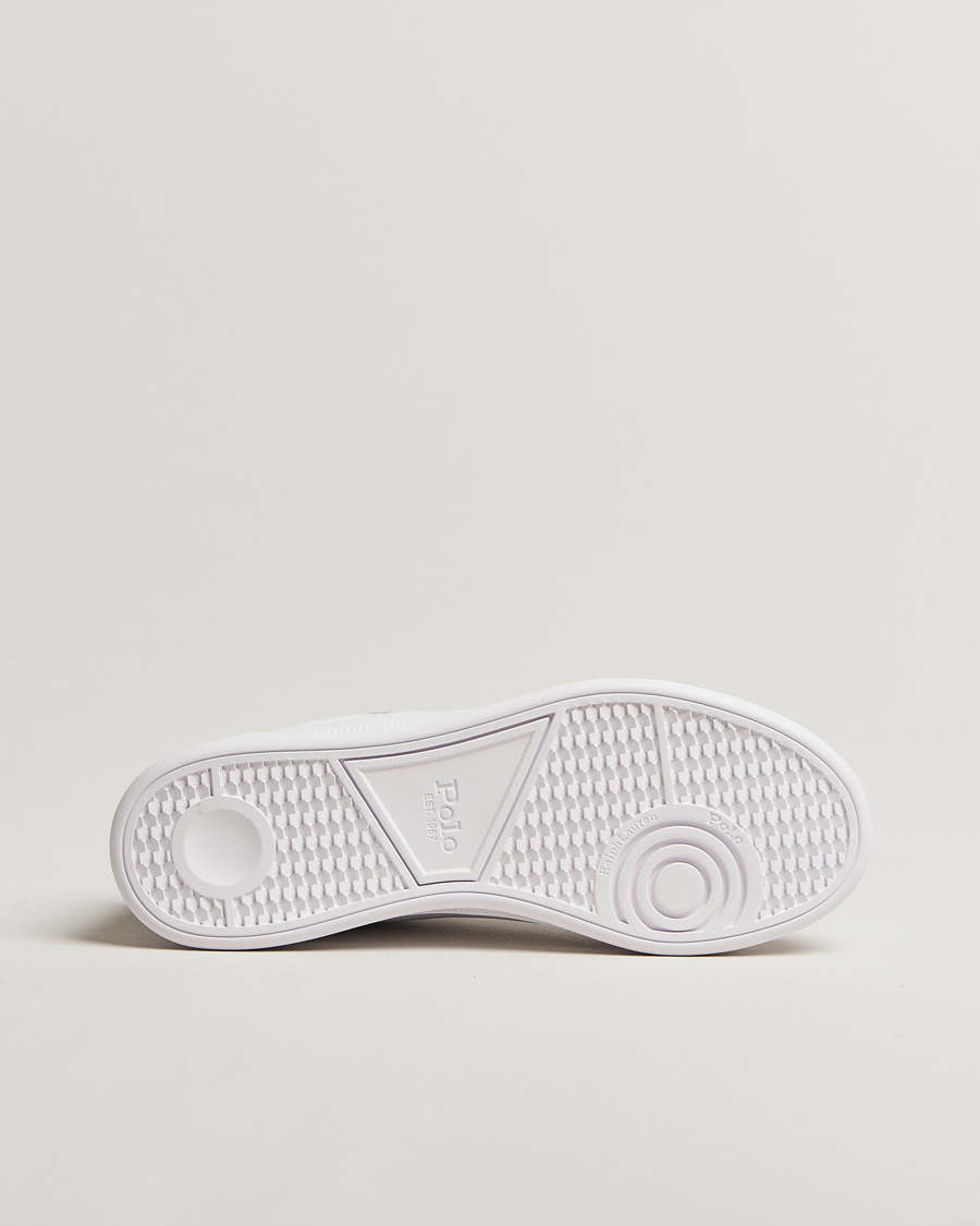 Homme | Baskets | Polo Ralph Lauren | Heritage Court Sneakers White/Newport Navy