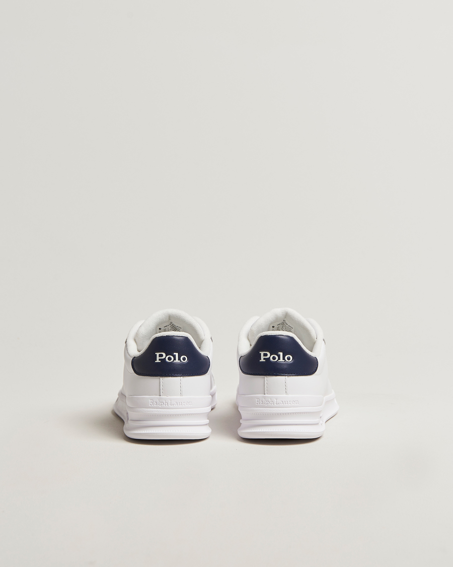 Homme | Baskets | Polo Ralph Lauren | Heritage Court Sneakers White/Newport Navy