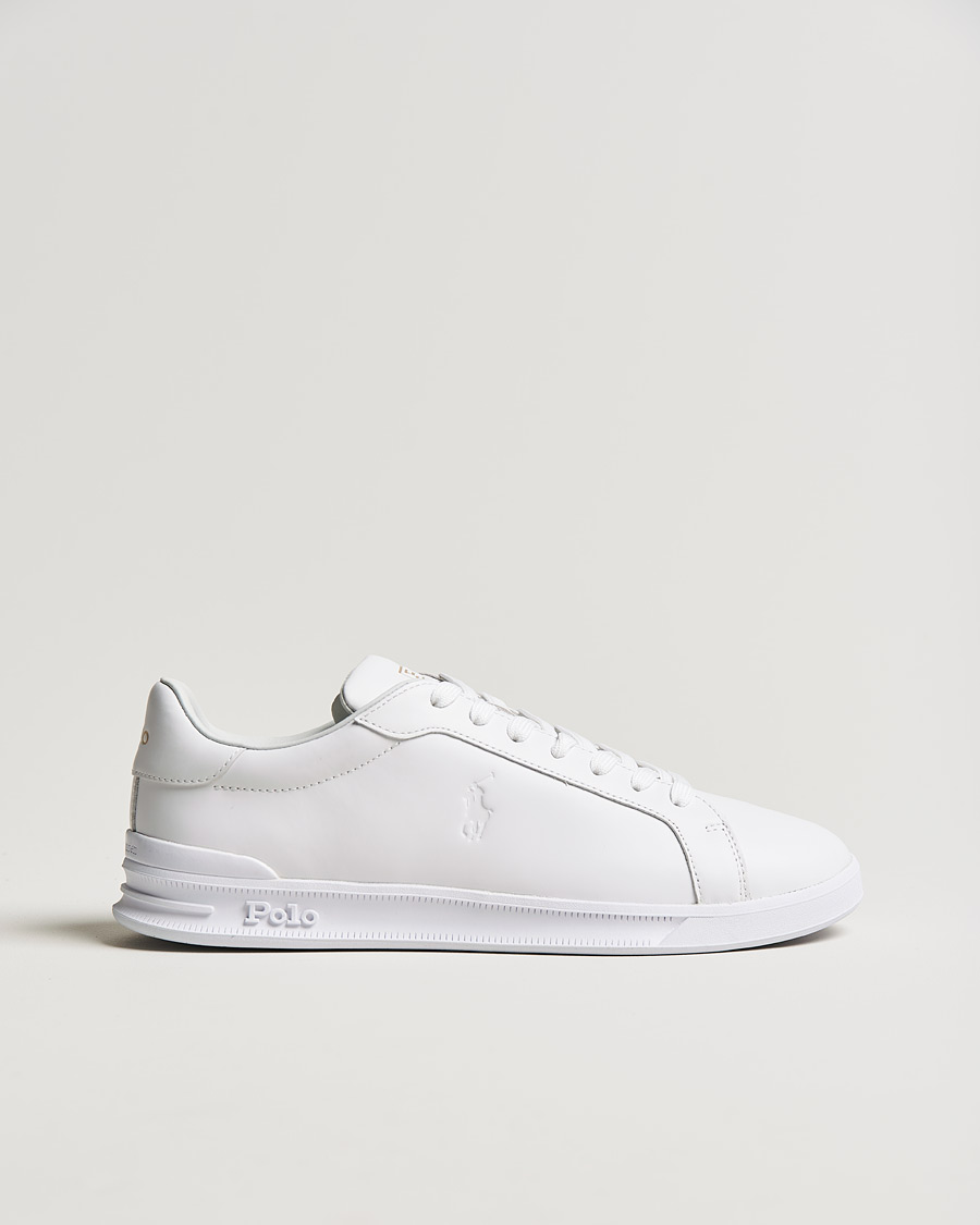 Heren | Polo Ralph Lauren Heritage Court Premium Sneaker White | Polo Ralph Lauren | Heritage Court Premium Sneaker White