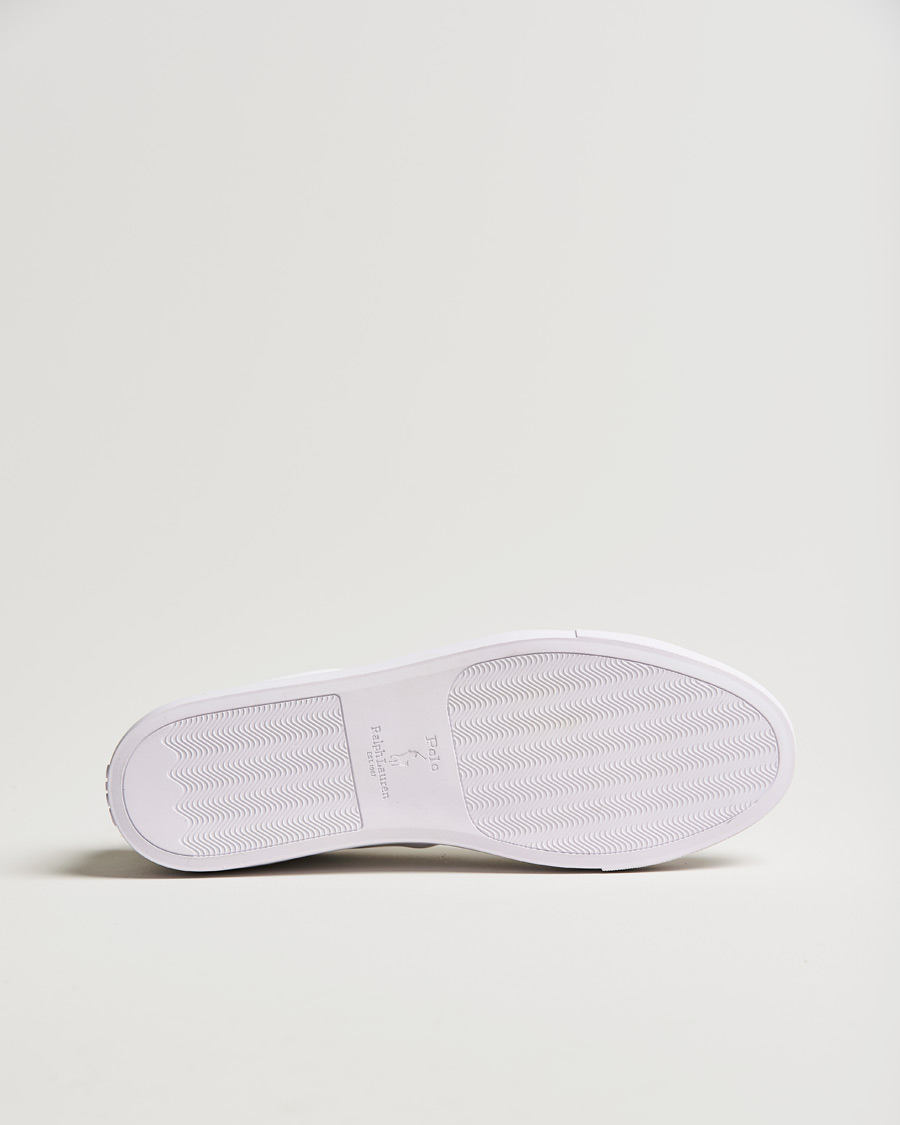 Homme | Polo Ralph Lauren Jermain II Sneaker Black Heel White | Polo Ralph Lauren | Jermain II Sneaker Black Heel White