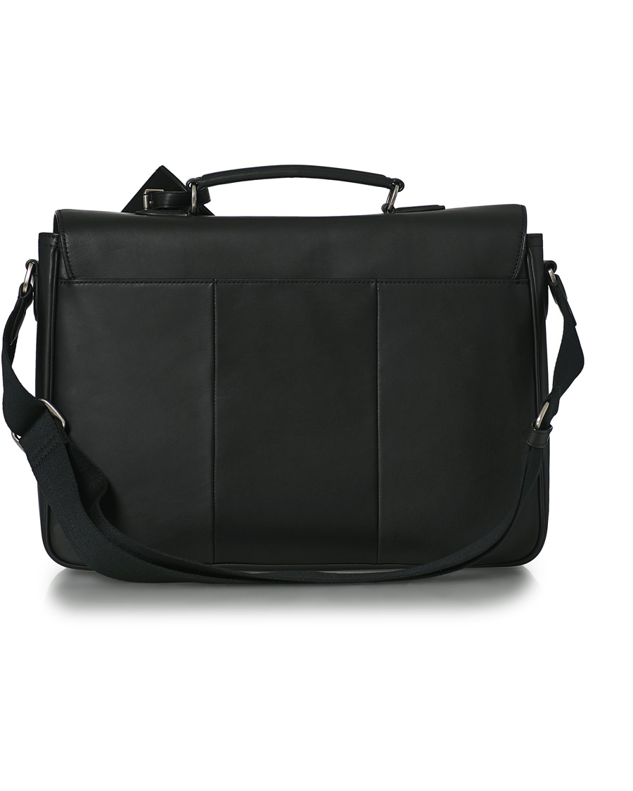 Homme | Polo Ralph Lauren Messenger Bag Black Leather | Polo Ralph Lauren | Messenger Bag Black Leather