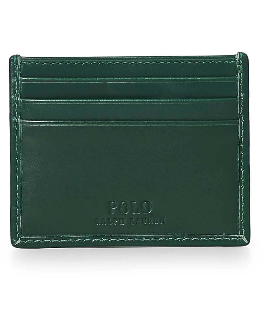 Homme | Polo Ralph Lauren Credit Card Case Green | Polo Ralph Lauren | Credit Card Case Green