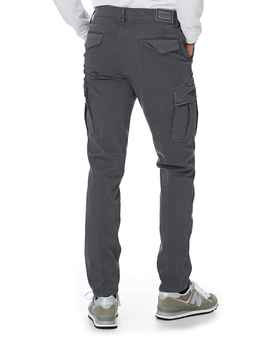 Homme | Pantalons | Aeronautica Militare | Cargo Trousers Grigio Medio