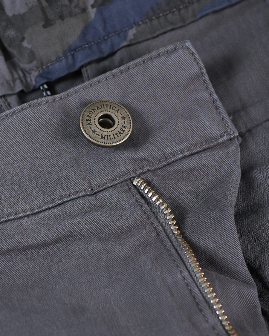 Homme | Pantalons | Aeronautica Militare | Cargo Trousers Grigio Medio