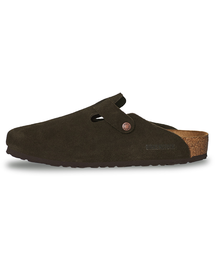 Heren | BIRKENSTOCK Boston Soft Footbed Mocca Suede | BIRKENSTOCK | Boston Soft Footbed Mocca Suede