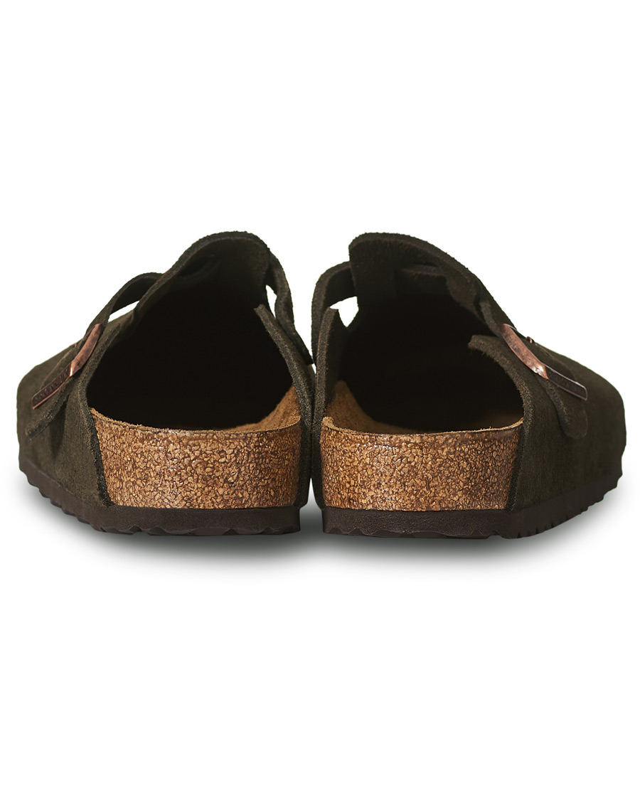 Heren | BIRKENSTOCK Boston Soft Footbed Mocca Suede | BIRKENSTOCK | Boston Soft Footbed Mocca Suede