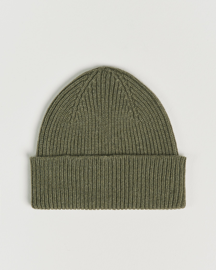 Homme | Bonnets | Le Bonnet | Lambswool/Caregora Beanie Croco