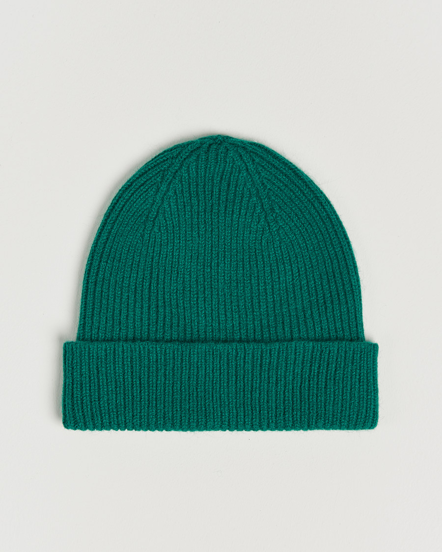 Homme | Le Bonnet Lambswool/Caregora Beanie Pine | Le Bonnet | Lambswool/Caregora Beanie Pine